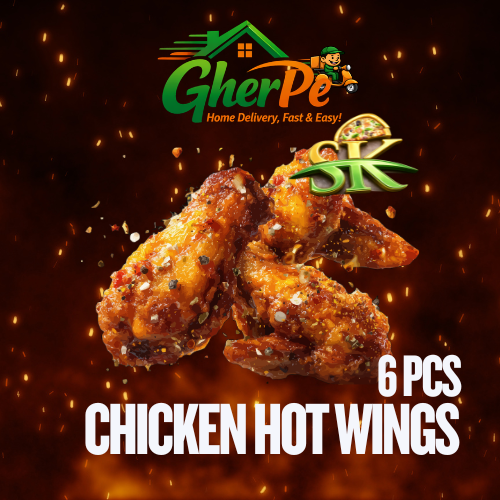 Chicken Hot Wings 6 pcs
